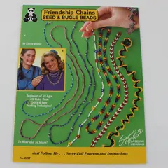 Friendship Chains Seed & Bugle Beads Karen Ribble 2257 Suzanne McNeill