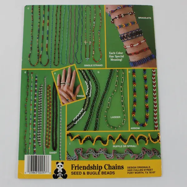 Friendship Chains Seed & Bugle Beads Karen Ribble 2257 Suzanne McNeill