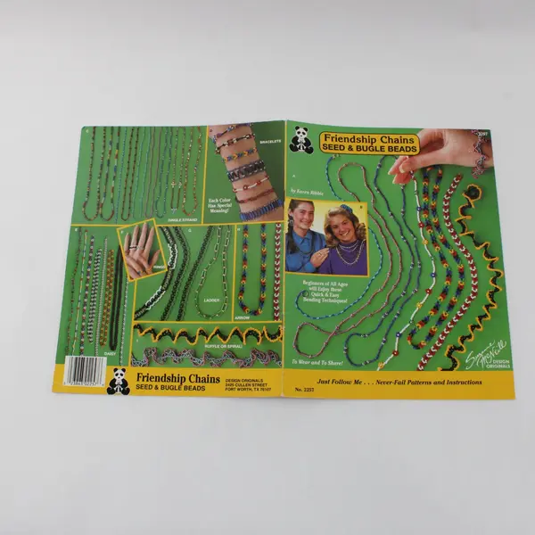 Friendship Chains Seed & Bugle Beads Karen Ribble 2257 Suzanne McNeill