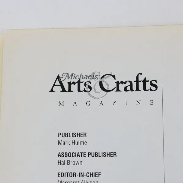 Vintage Michaels Arts and Crafts Pure Christmas Joy Magazine Nov/Dec 1997