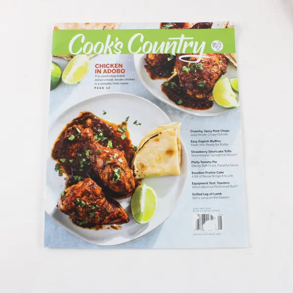 Cook's Country April/May 2019 Recipe Magazine Cooking Issue