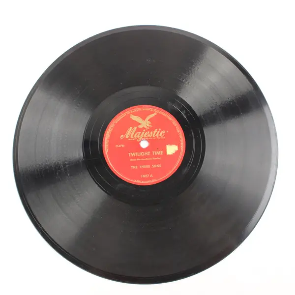 The Three Suns Majestic 78 RPM 10" Shellac Twilight Time / It's Dawn Again 1027