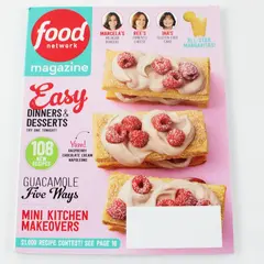 Food Network May 2016 Easy Dinners & Desserts 108 New Recipes Vol. 9 No. 4