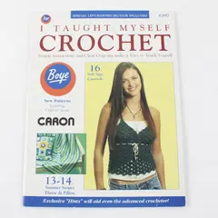 Boye I Taught Myself Crochet Kit 2008 Model 6397 Left-Handed