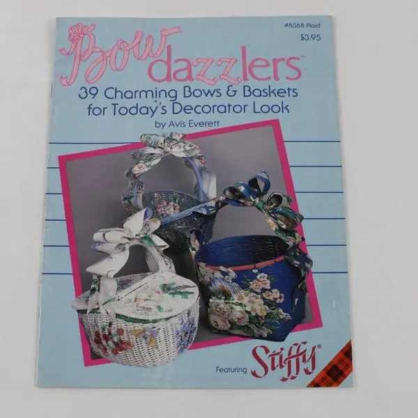 Plaid Bow Dazzlers 1988 Issue 8388 Avis Everett Plaid Edition 39 Bows & Baskets