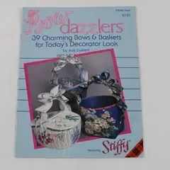 Plaid Bow Dazzlers 1988 Issue 8388 Avis Everett Plaid Edition 39 Bows & Baskets