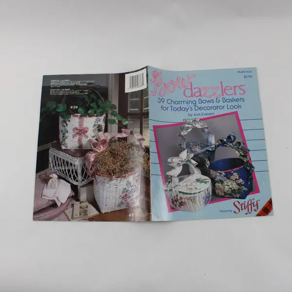 Plaid Bow Dazzlers 1988 Issue 8388 Avis Everett Plaid Edition 39 Bows & Baskets