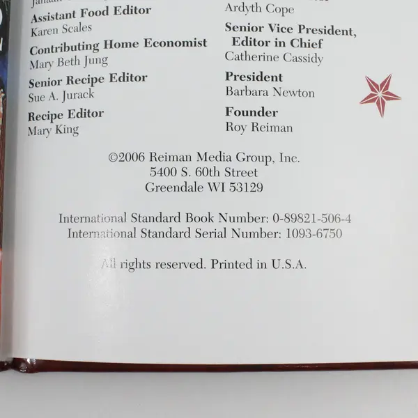 Country Woman Christmas 2006 Cookbook by Reiman Media Group - Very Good