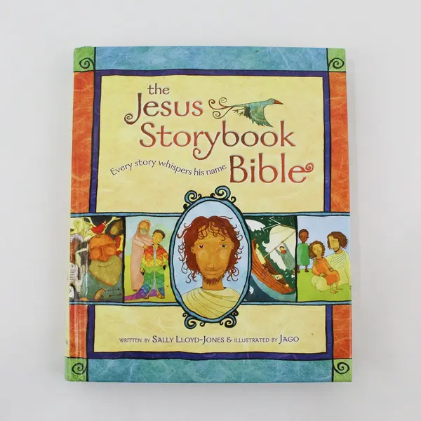 Jesus Storybook Bible Sally Lloyd-Jones Jago Silver 2007 Hardcover Zonderkidz