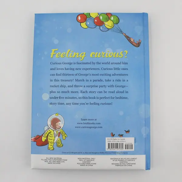 Curious George's 5-Minute Stories Margret & H. A. Rey Padded Hardcover 2013