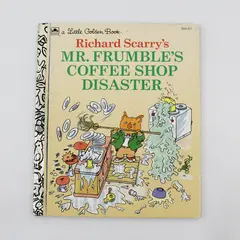 Vintage Little Golden Book Richard Scarry's Mr. Frumble Hardcover 1993