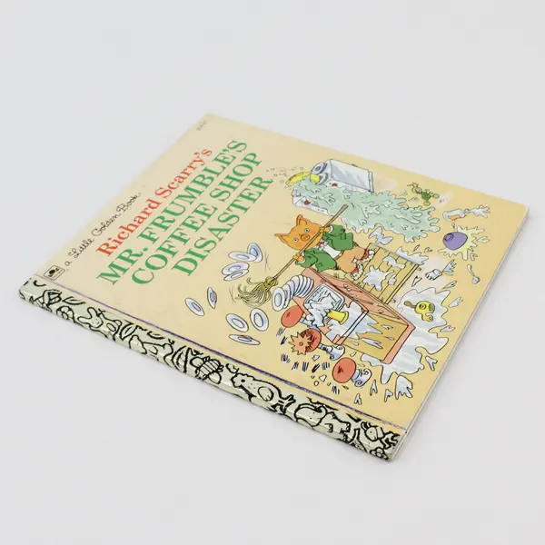Vintage Little Golden Book Richard Scarry's Mr. Frumble Hardcover 1993