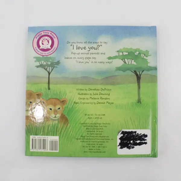 All the Ways I Love You 2003 Hardcover Pop-Up Book DePrisco Downing