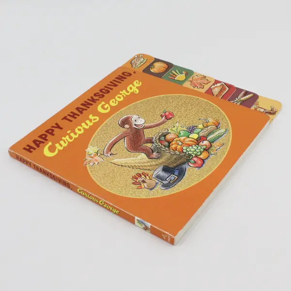 Happy Thanksgiving Curious George 2010 Board Book Illustrator Mary O'Keefe Young