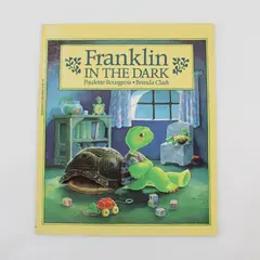 Vintage Scholastic Franklin in the Dark Paulette Bourgeois Brenda Clark 1987