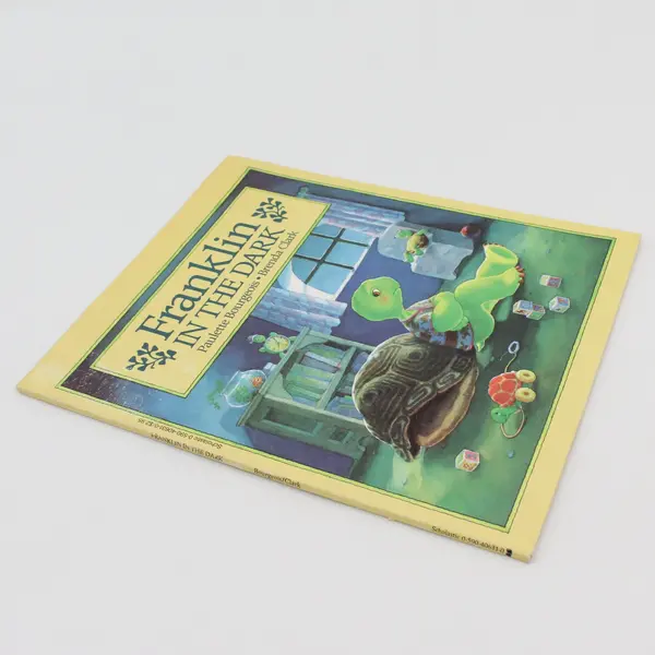 Vintage Scholastic Franklin in the Dark Paulette Bourgeois Brenda Clark 1987