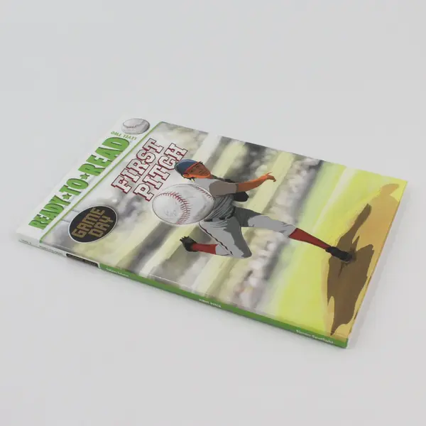 First Pitch: Ready-To-Read Level 2 Hardcover David Sabino Charles Lehman HC 2018