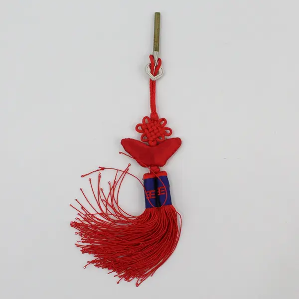 Korean Butterfly Norigae Tassel Charm Embroidered with Key Accessory