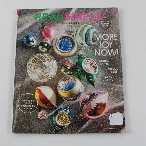 Real Simple Magazine Dec. 2023 Special Double Issue 