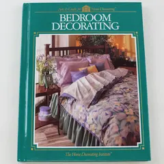 Vintage "Bedroom Decorating" HC Book 61 Step-by-Step Projects 1991 