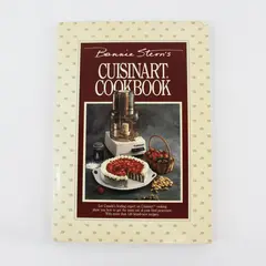 Vintage Bonnie Stern's Cuisinart Cookbook 1984 Paperback Good Condition
