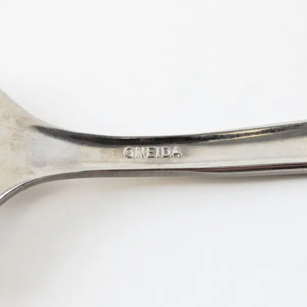 Oneida Salad Fork 8.5 Inch Single Flatware Utensil Used