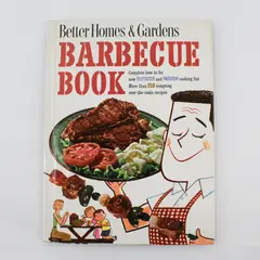 Better Homes and Gardens Barbecue Book 1959 VTG Hardcover 1st Ed 6th Printing