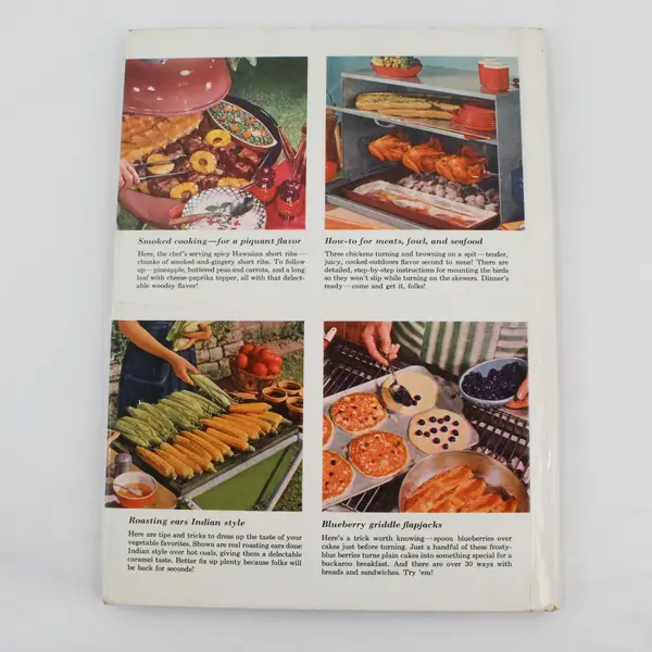 Better Homes and Gardens Barbecue Book 1959 VTG Hardcover 1st Ed 6th Printing