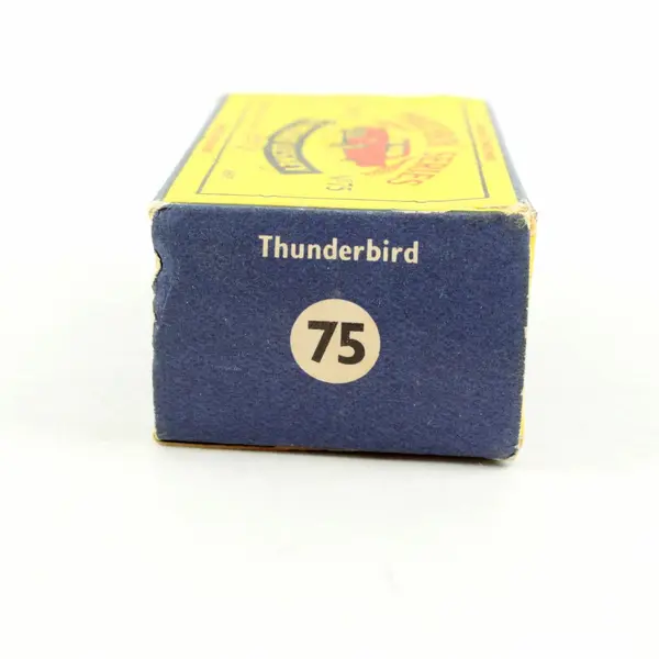 Vintage Matchbox Series No. 75 A Moko Lesney Empty Box