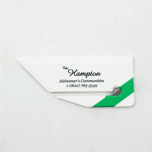 Lot of 3 Promotional Letter Openers Desk Office Mail Opening Set