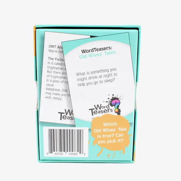 Elm Education Marketing Word Teasers Old Wives' Tales Card Game
