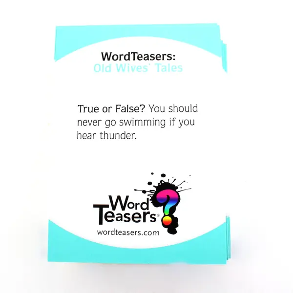 Elm Education Marketing Word Teasers Old Wives' Tales Card Game