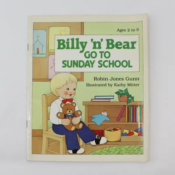 Lot of 3 Billy 'n' Bear Vintage Children's Books By Robin Jones Gunn 