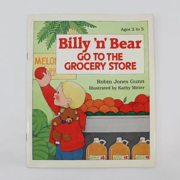 Lot of 3 Billy 'n' Bear Vintage Children's Books By Robin Jones Gunn 