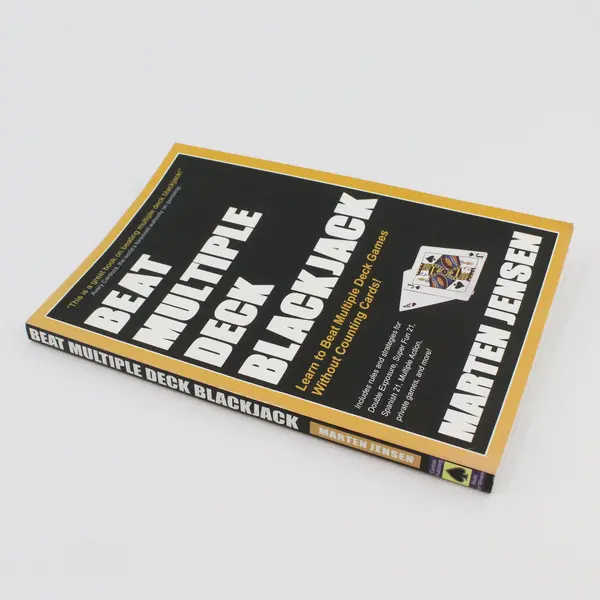 Beat Multiple Deck Blackjack by Marten Jensen 1st Edition 2nd Printing 2003 PB