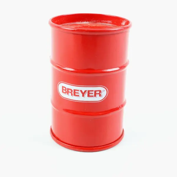 Breyer Traditional Scale Red Racing Barrel Accessory Model Horse