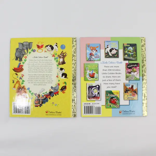 Lot of 2 Little Golden Books Cars Look Out for Mater! Blaze Mighty Monster