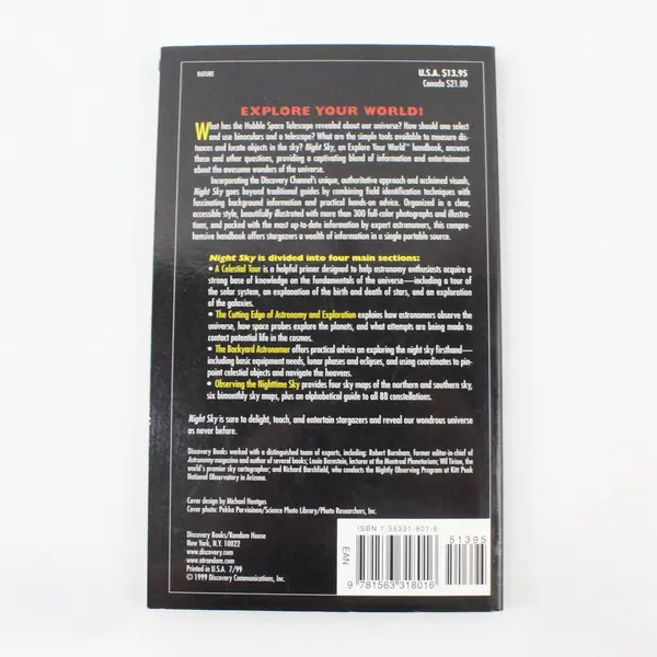 Discovery Channel: Night Sky SC Book: An Explore Your World Handbook 1999