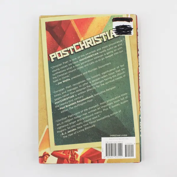 Post Christian by Christian Piatt 1st Edition 2014 Hardcover Dust Jacket Good
