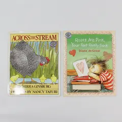 Lot of 2 Vntg Mulberry Books By Diane de Groat(1996) & Mirra Ginsburg(1991)