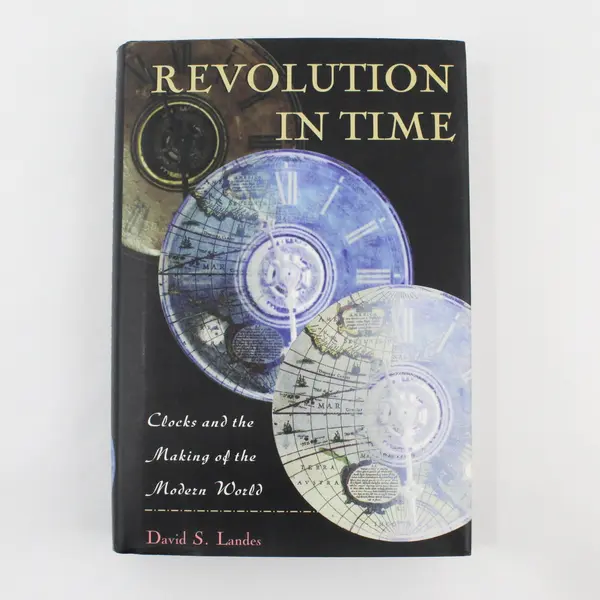 Vintage Revolution in Time by David S Landes 1998 Hardcover Dust Jacket Good