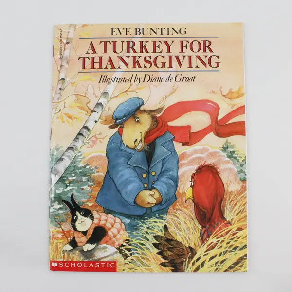 Lot 3 Scholastic Books Mitten Turkey for Thanksgiving Haunted House Mouse