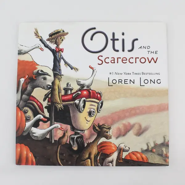 Otis and the Scarecrow By Loren Long 2014 Hardcover #1 NYT Bestseller 