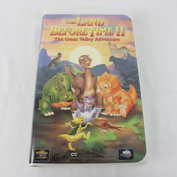 The Land Before Time II: The Great Valley Adventure VHS Tape 1994, #82142