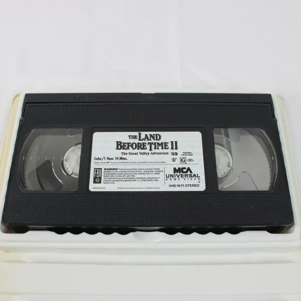 The Land Before Time II: The Great Valley Adventure VHS Tape 1994, #82142