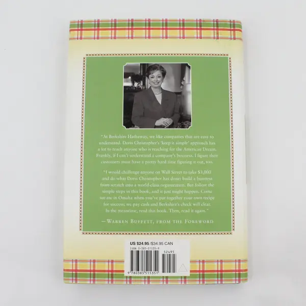 The Pampered Chef Doris Christopher The Story of Pampered Chef 1st Ed 2005 HC DJ