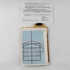 Hoop-It-All Embroidery Machine Hoop Assembly Frame Alignment Template