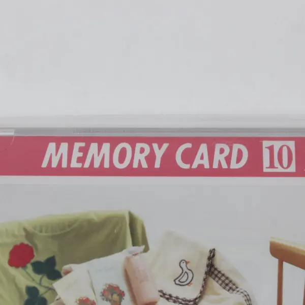 Janome Memory Card 10 Embroidery Design Card Sewing Machine