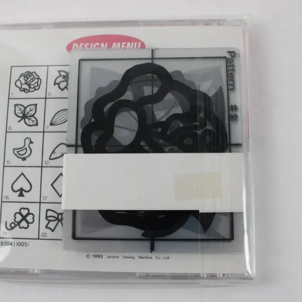 Janome Memory Card 10 Embroidery Design Card Sewing Machine