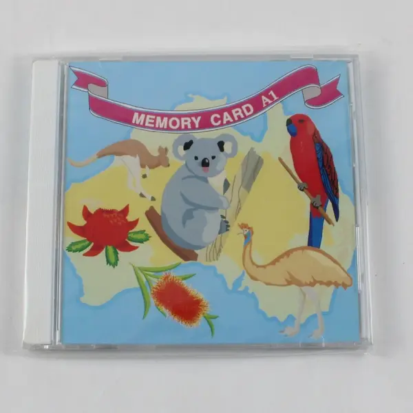 Janome Memory Card A1 Koala Australian Embroidery Sewing Machine Design Card